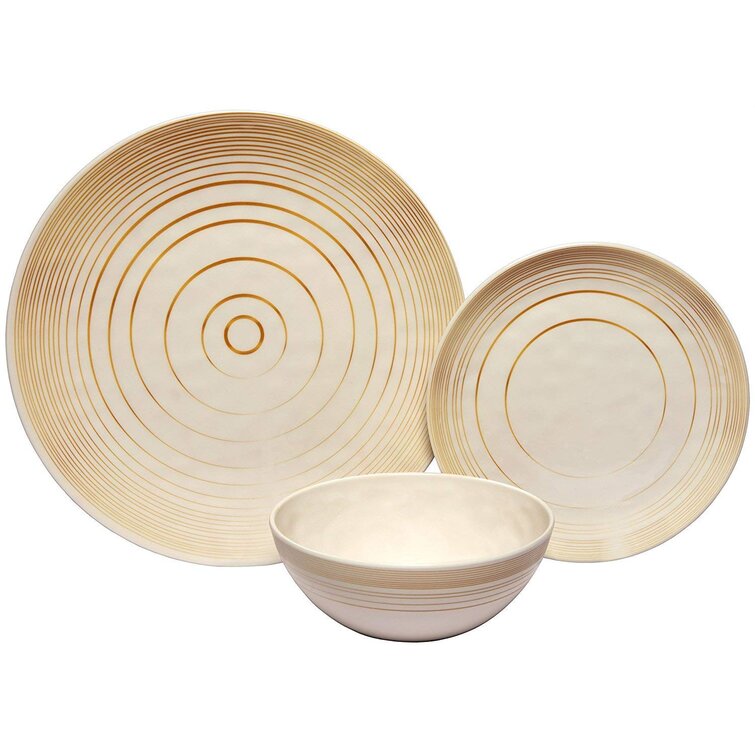 Melange shop melamine dinnerware